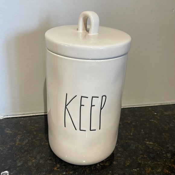 Rae Dunn - KEEP - canister - Picture 1 of 3